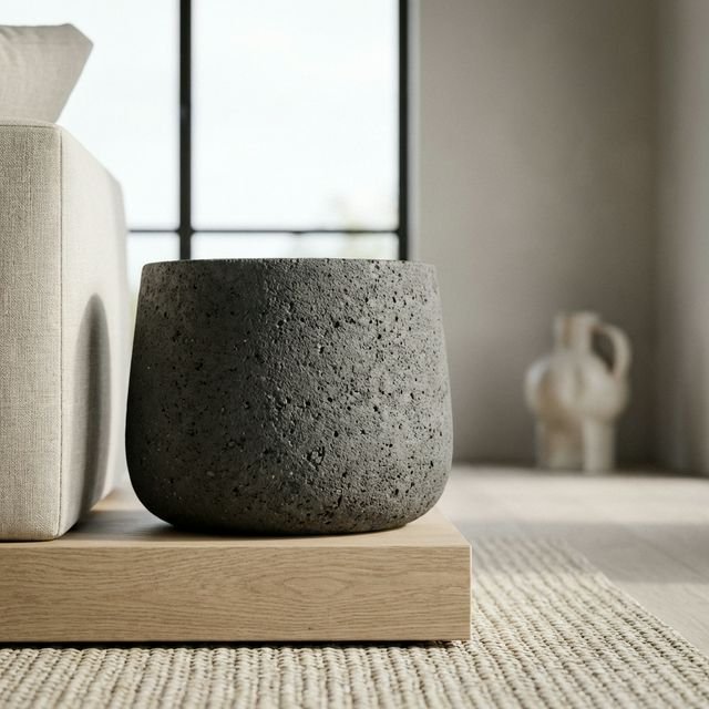 Hafif beton fiberstone saksı teknolojisi